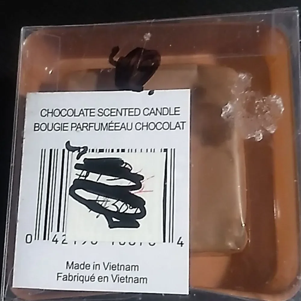 Chocolate Candles Set of 3